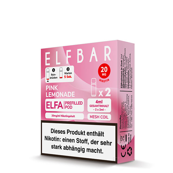 ELFBAR - ELFA Pod Pink Lemonade - Hype Trade GmbH B2B